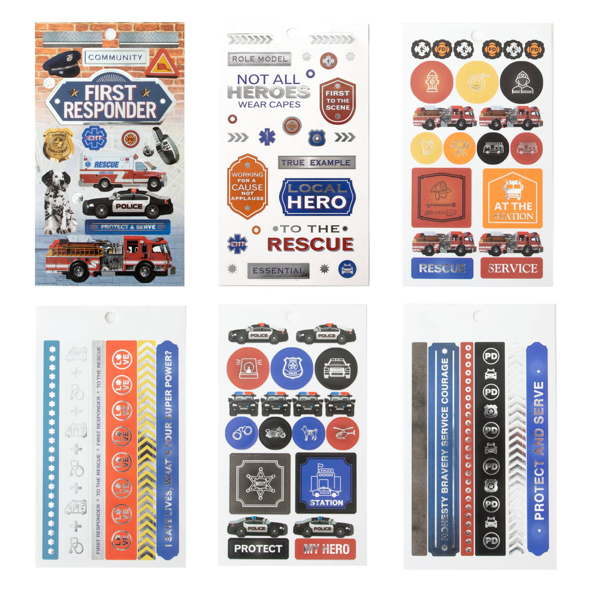 First Responder Stickers by Recollections™